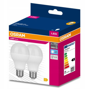 2x Żarówka LED E27 19W = 150W 2452lm 4000K OSRAM