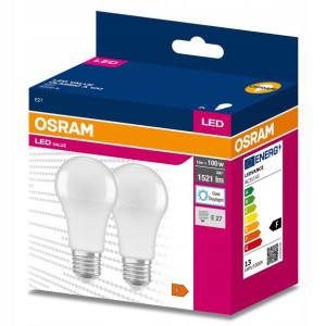 2x Żarówka LED E27 13W = 100W 1521lm 6500K OSRAM