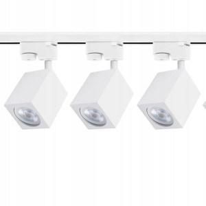 Zestaw Szynoprzewód Szyna 1,5m + 3x Lampa GU10 LED