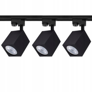 Zestaw Szynoprzewód Szyna 1,5m + 3x Lampa GU10 LED