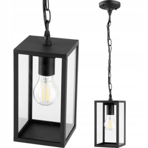 Lampa OGRODOWA wisząca Malmo B880 E27 POLUX GRAFIT