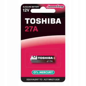 Bateria Alkaliczna TOSHIBA 27A 12V MN27 L828 A27