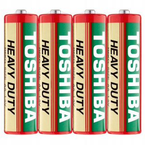 4x Baterie Toshiba Heavy Duty Paluszki R6 Aa 1,5v