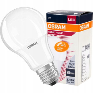 Żarówka Led E27 8,8w 2700k Czujnik Zmierzchu Osram