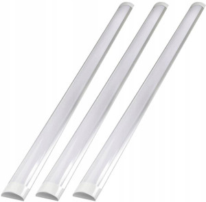 3x Lampa LED 120cm do garażu Panel oprawa 3 barwy
