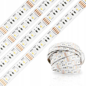 Pasek Taśma Led Kolorowa Rgb + Zimna Smd 5050 5m