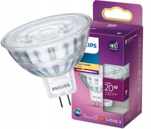 Żarówka LED MR16 2,9W=20W 230lm Ciepła 36° PHILIPS