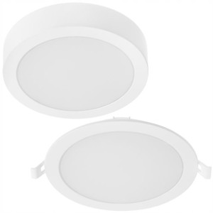 Panel LED NATYNKOWY Oprawa Plafon 12W 4000K 17cm