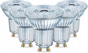 5x Żarówka Led Gu10 4,5w 2700k Ściemnialna Osram