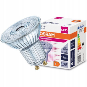 Żarówka Led Gu10 6,9w = 80w 575lm 2700k 36° Osram