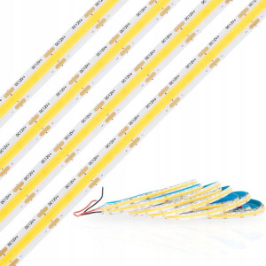 Taśma LED COB PASEK NEON 1920 Ciepła 5m 12v