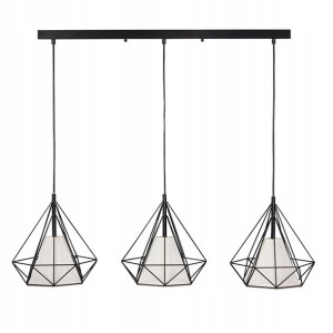 Lampa Wisząca Sufitowa ŻYRANDOL 3X E27 BRYLANT LED