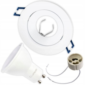 Oprawa HALOGENOWA Podtynkowa Ruchoma + LED GU10