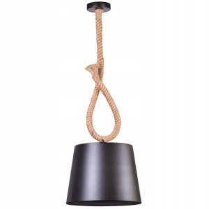 Lampa Wisząca Sufitowa Żyrandol Sznur Do Led E27
