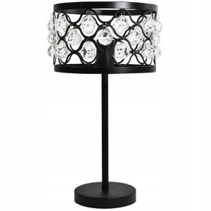 Lampa Stołowa Stojąca Nocna Abażur Do Led E27