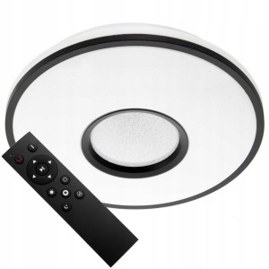PLAFON Lampa SUFITOWA LED okrągła żyrandol + PILOT