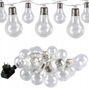 Girlanda ogrodowa Łańcuch Świetlny 20 LED 5,3m