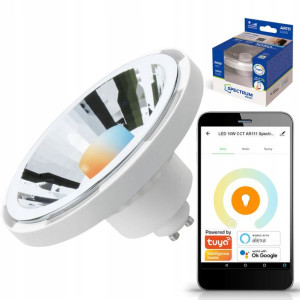 Żarówka Led Ar111 Gu10 10w 30d Cct Wifi Tuya Smart