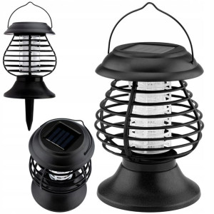 Lampa LATARENKA LED SOLARRNA UV przeciwko owadom