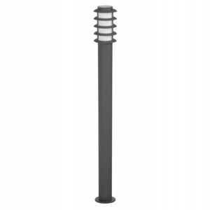 Lampa Ogrodowa Stojąca SŁUPEK 1xE27 100cm szary