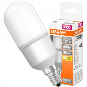 Żarówka Led E14 Rurka 8w = 60w 2700k Stick Osram