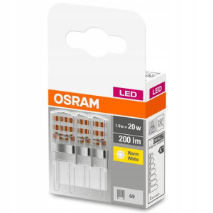 3x Żarówka Led G9 Kapsułka 1,9w = 20w 2700k Osram