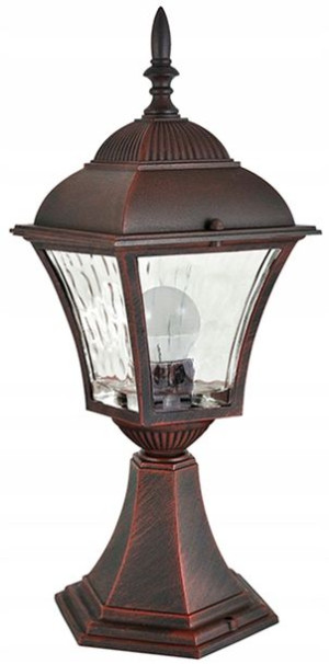Lampa OGRODOWA Oprawa Stojąca LATARNIA E27 40cm