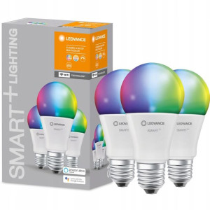 3x Żarówka LED E27 9W RGB DIM SMART+ WiFi LEDVANCE