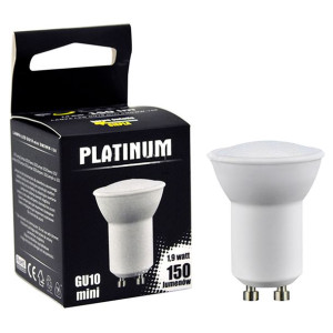 Żarówka LED mini GU10 1,9W = 17W 150lm 105° 3000K