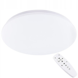 Plafon LED Lampa Sufitowa 40W IP44 CCT 39cm +PILOT
