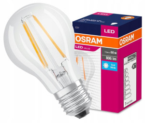 Żarówka Led Filament E27 7w = 60w 840 806lm Osram