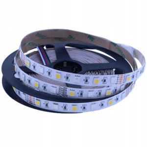 Taśma LED RGB + W 3000K 72W 300 SMD 5050 Ciepła 5m