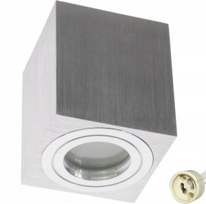 Oprawa Natynkowa Kwadrat Sufitowa Do Led Ip44 Gu10