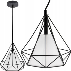 Lampa wisząca sufitowa Loft Diament Retro 1x E27