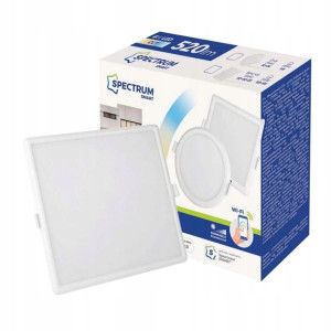 Panel Led Oprawa Podtynkowa 6w Cct Smart Wifi Dimm