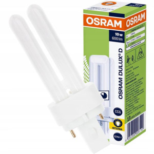 Świetlówka G24D-1 DULUX D 10W 600lm 2700K OSRAM