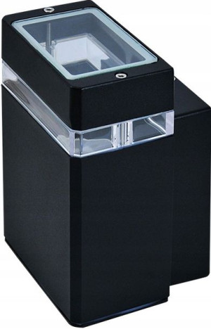 Kinkiet Ogrodowy Led Gilbert Czarny Aluminium Gu10