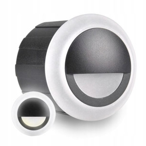 Lampa oprawa schodowa podtynkowa LED 3W ogrodowa