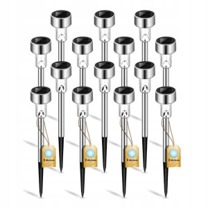 14x Ogrodowa LAMPA SOLARNA LED lampki solarne