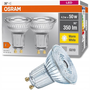 Żarówka Led Gu10 Halogen 4,3w = 50w 827 Osram 2pak