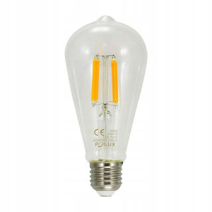 Żarówka LED E27 ST64 Edison FILAMENT 7,5W 75W 3000