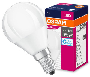 Żarówka Led E14 Kulka P40 5,7w = 40w 6500k Osram