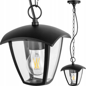 Lampa Zewnętrzna Oprawa Ogrodowa Wisząca E27 Ip44