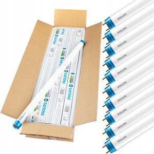 10x Świetlówka LED PHILIPS 8W G13 60cm Neutralna