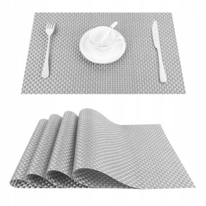 Podkładka Kuchenna Pod Talerze 30x45 Srebro Złota