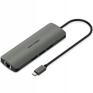 VENTION Stacja Dokująca Typu-C 9w1 Laptop/Tablet