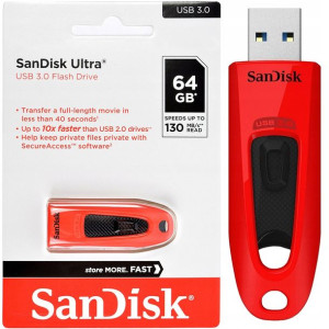 Szybki PENDRIVE Sandisk USB 3.0 ULTRA 64GB