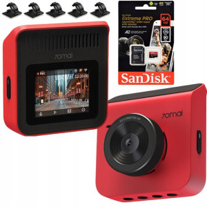 Kamera samochodowa 70mai A400 145° język PL 64GB