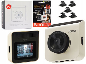 Kamera samochodowa 70mai A400 145° język PL 64GB