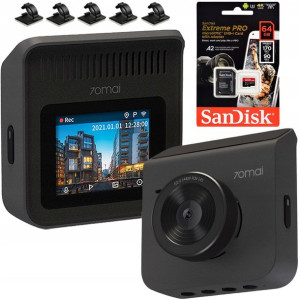 Kamera samochodowa 70mai A400 145° język PL 64GB
